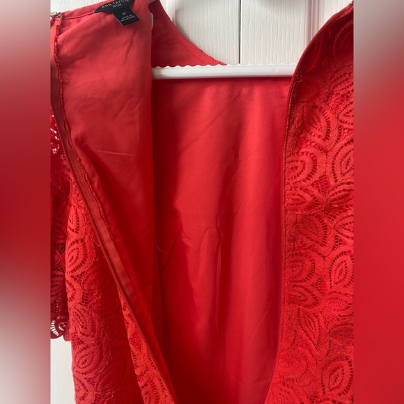 Ann Taylor Leave Lace Flare Shift Dress in size 0P - Picture 9 of 11